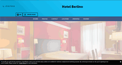 Desktop Screenshot of hotelberlino.it